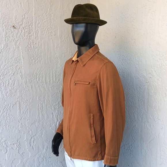 GIMO'S SUMMER MEN'S FULL ZIP LUXURY JACKET (ITALY) - Picture 9 of 17